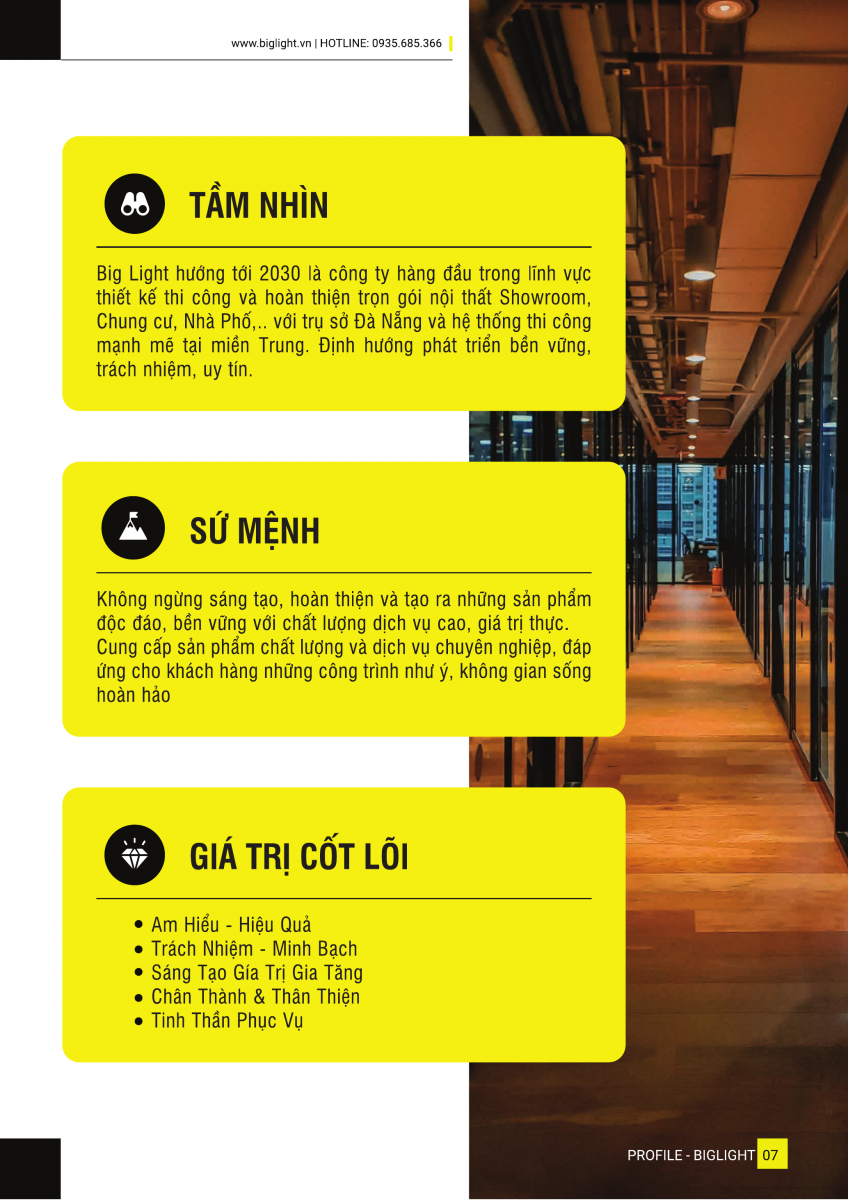 Hồ sơ năng lực Biglight - Trang 07