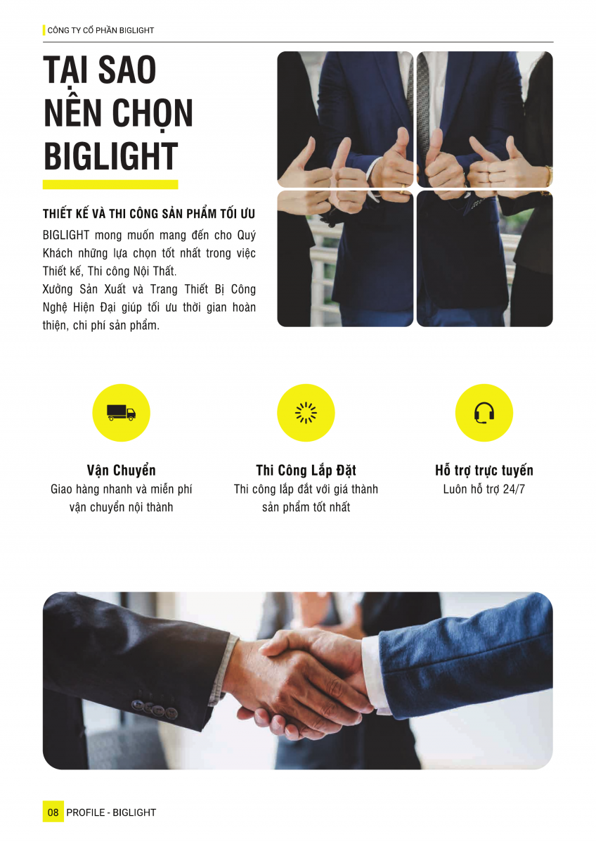 Hồ sơ năng lực Biglight - Trang 08