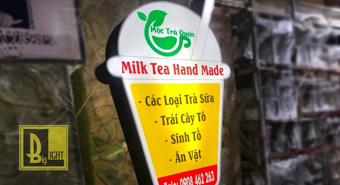Biển hiệu quán ăn nhỏ đẹp