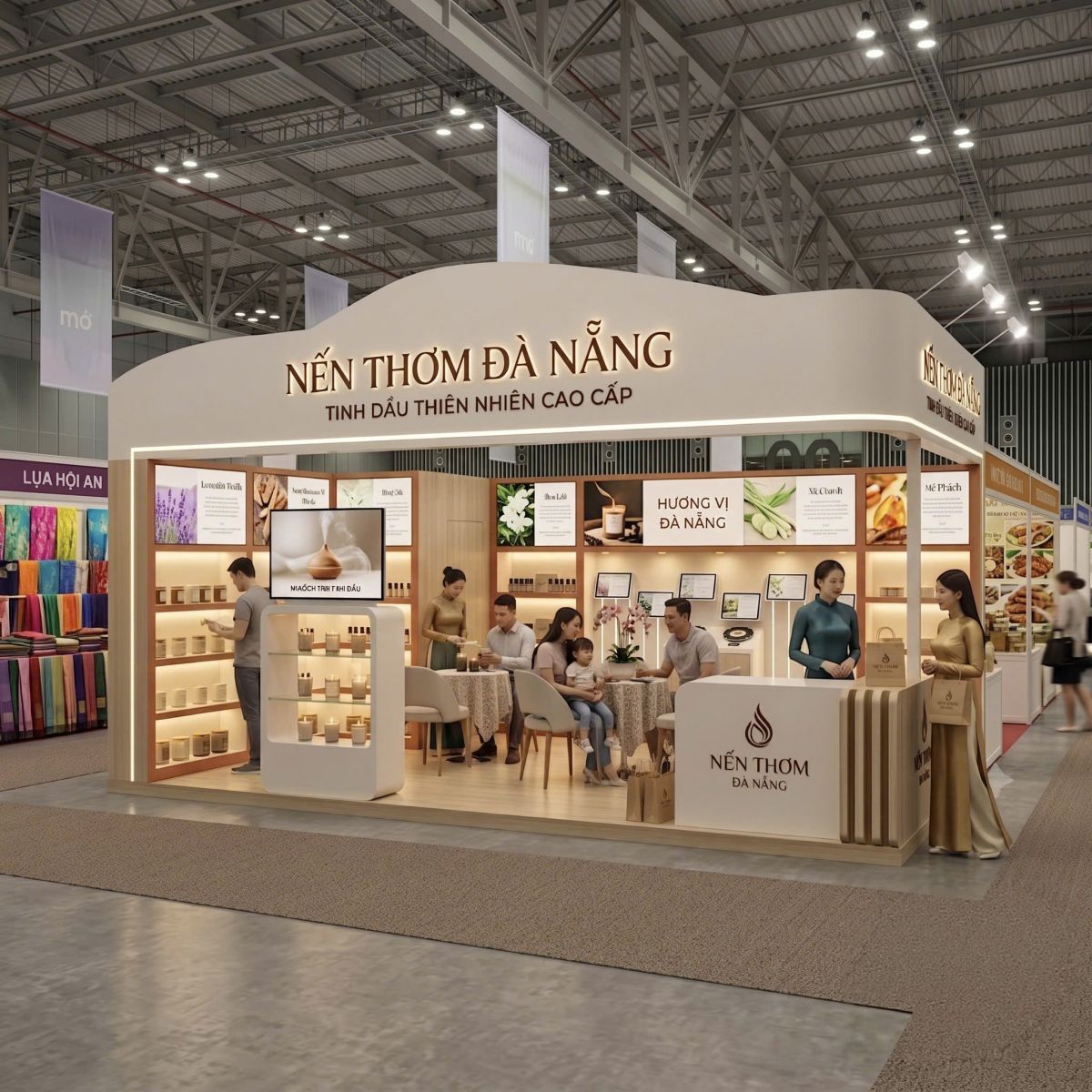 Thi công booth triển lãm thương mại đà nẵng